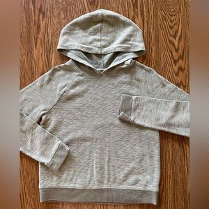 Cat and Jack Pale Green Hooded Size 10/12 Top